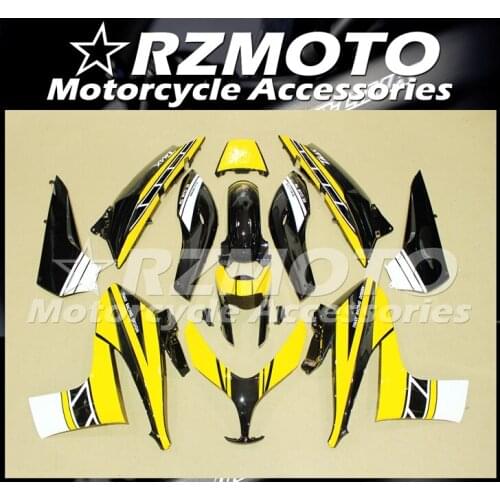 New ABS Motorcycle Fairing Kits Fit For Yamaha TMAX500 2008 2009 2010 2011 T-MAX500 Bodywork set Custom Black Yellow