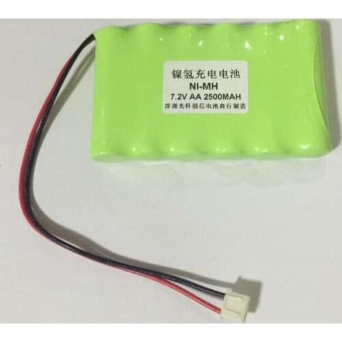 New Arrival Frsky ACCST Taranis Q X7 Transmitter Spare Part 7.2V AA 2000mAh NiMH Battery For RC Models Drone Remotr Control