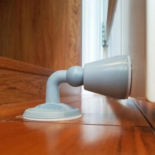 Silicone Anti Collision Protect Door Pad Non Punch Self Adhesive Door Stopper Floor Suction Non Punching Wall Protectors