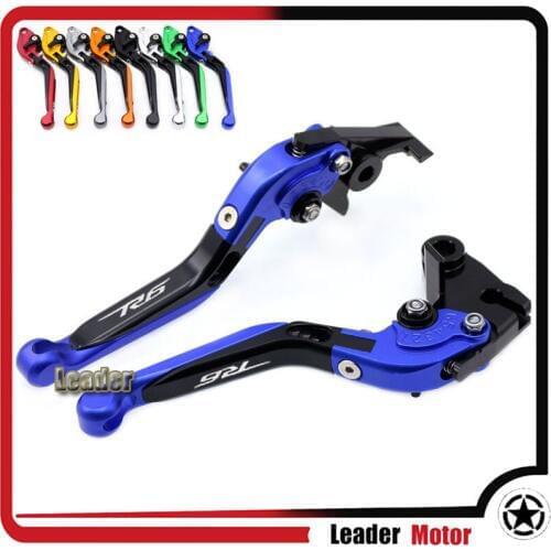 For YAMAHA R6S CANADA VERSION 2007-2009 R6S USA VERSION 2006-2009 Folding Extendable Brake Clutch Levers
