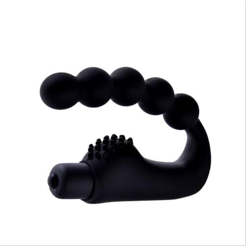 Adult Diary Vibrating Anal Plug Prostate Massager Anal Beads Vibrator Silicone Butt Plug Vibration Sex Toys for Men Woman Gay