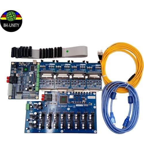 Inkjet printing machine parts konica 512 board set main board v1.4f head board v1.2d for allwin jhf flora yaselan human printer