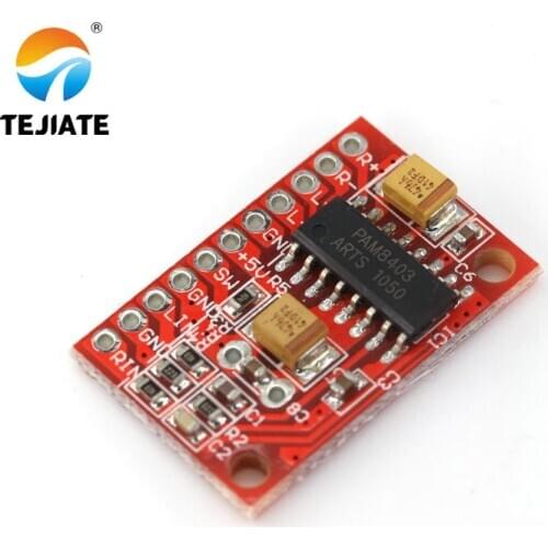 1PCS TEJIATE PAM403 PAM8610 Module Board PAM3103 8301 8302 8303 8406 8803 8902 Audio Power Amplifier Chip