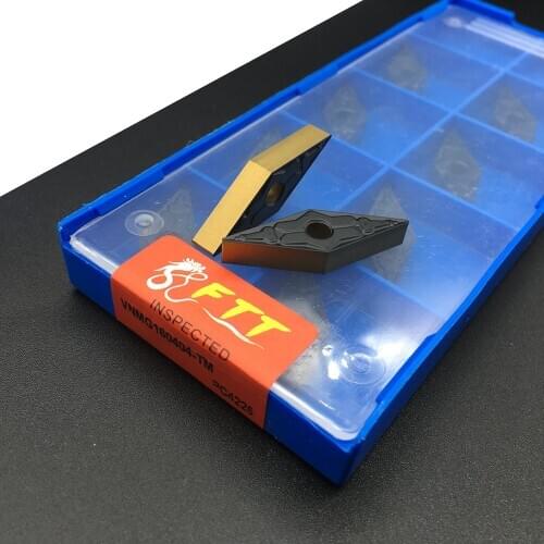 10pcs VNMG160404 TM PC4225 Cutting Lathe CNC tools Lathe cutter External Turning Tool Carbide Insert High Quality Turning Tools