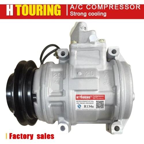 10PA20C compressor for Toyota Land Cruiser 1999 4500 FZJ80 FZJ100 88320-60750 8832060750 88320-60730 8832060730 4472006660