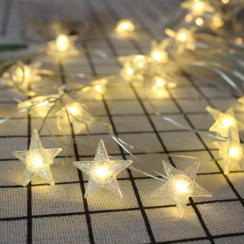 2M 20LED Unicorn String Light Flamingos Decoration 20 Lights Pineapple Party Baby Shower Wedding Bedroom Decor Lights