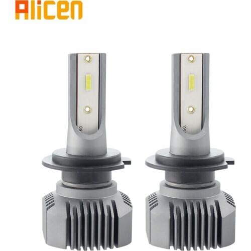 2PCS H7 LED car headlight 80W 8000LM 6500K S1 bulb H4 H1 H3 H119007 9004 H13 fog light bulb