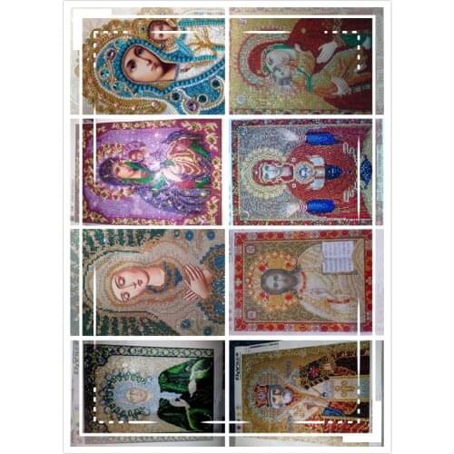 2020 new arrived crystal diamond embroidery religions Icons DIY 5D hot sale diamond painting 5D round crystal painting zx
