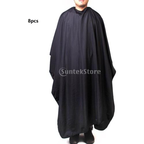 8Pcs Large 59" X 55" Hair Cut Cape Cloth Stretch Out Hand Waterproof Cloth