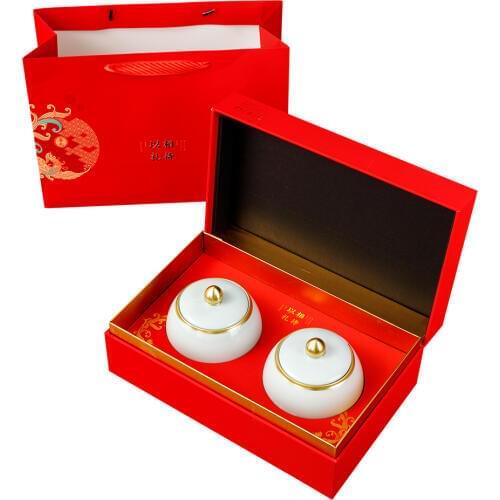 Xin Jia Yi Packaging Food Grade Storage Canister Container Cylinder Custom Black Round Coffee Paper Can