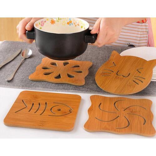 Creative Cork Wood Drink Coaster Tea Coffee Cup Mat Pads Table Placemats Wine Coffee Drink Mat Decor LX8039