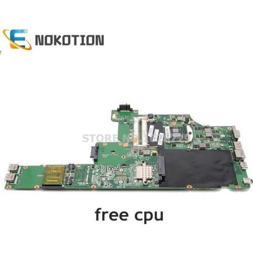 NOKOTION FRU 04W4459 DAGC6AMB8H0 for IBM Lenovo Thinkpad Edge 15 E50 laptop motherboard HDMI S988R Hm55 DDR3 Free CPU