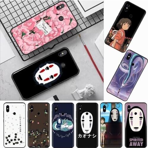 Studio Ghibli Spirited Away Cartoon Phone Case For Xiaomi Redmi note 7 8 9 t k30 max3 9 s 10 pro lite