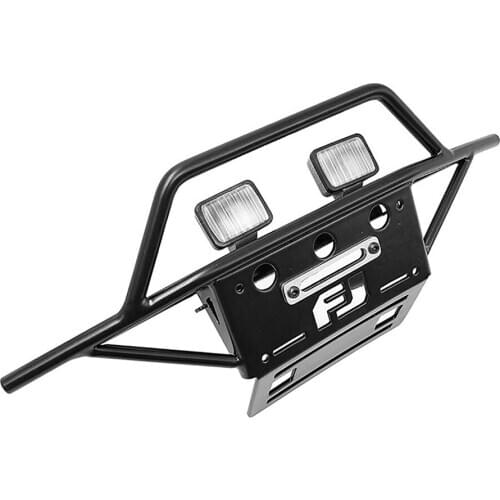 Full Metal Front Bumper with/ without Spotlight for HPI FJ TUBE Cruiser RC Car Upgrade Kits