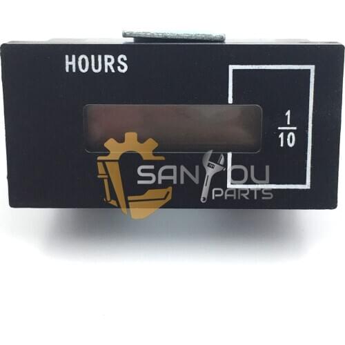 Adjustable DH220-5 TIME METER 15147012 With Remoto for Daewoo Excavator Timer Meter Spare Parts Doosan Hour Meter