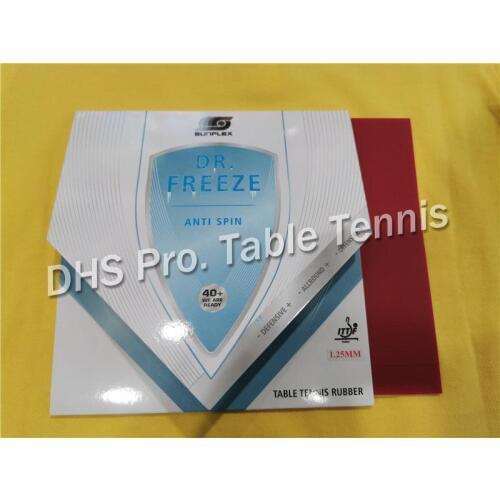 SUNFLEX DR.FREEZE ARC-PROOF Anti-arc (Anti-loop, Anti Spin, Defensive) Anti Power Rubber with Sponge 1.25mm Cake Sponge Light
