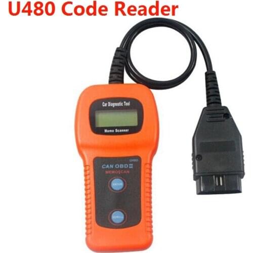 Top Rated U480 CAN OBD2 Code Reader Scanner Troubleshooter U480 Car Care Diagnostic tool U 480