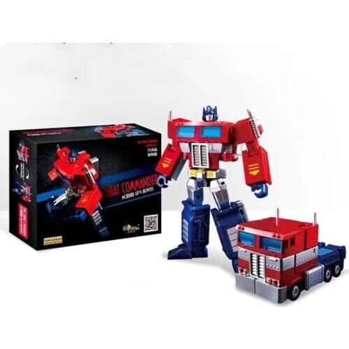 Transformation G1 KBB GT-05 Toys OP Commander PVC Action Figure Model Toys 12cm Mini Deformation Car Truck Robot GT05