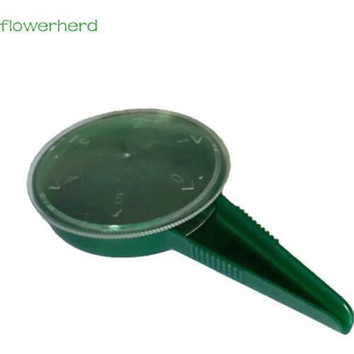2Pcs Home Gardening Supplies Seed Sowing Device Plastic Seeder 5 Size Adjustable Flower and Vegetable Seeder