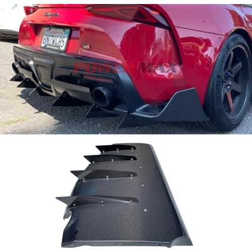 Carbon Fiber Rear Diffuser For Toyota GR Supra A90 A91 MK5 Vrs Style Rear Splitter Carbon Kit