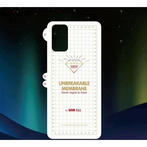 Front Back Unbreakable Membrane Hydrogel Film For Samsung Galaxy S10 plus S10e S10 Screen Protector Protective Film Not Glass