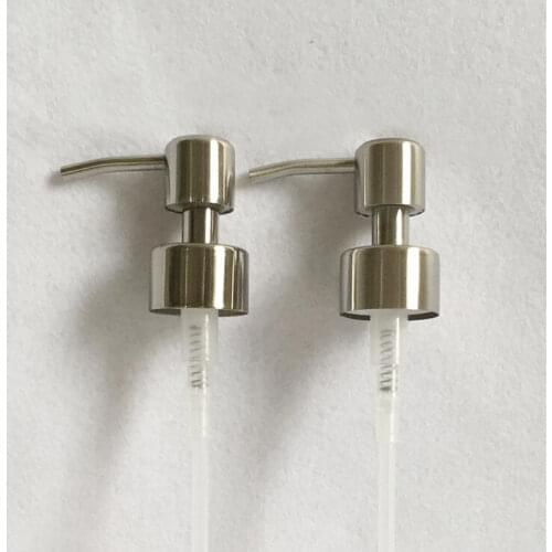 1Pc Foam Liquid Soap Dispenser Nozzle 304 Stainless Steel Hand Soap Dispenser Nozzle for Bathroom Kitchen Accessories Supplies