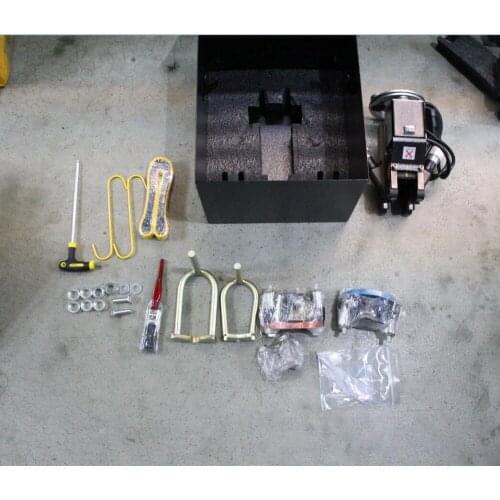 AM8700 On the Car Disc Aligner Brake Lathe Machine without drive unit in metal case box