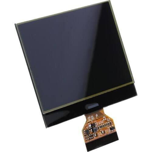Car Replacement LCD Screen For 2001-2009 A4 74x78mm Plastic Black