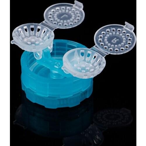 1PCS High Quality Manually Contact Lens Cleaner Washer Lenses Case Contact Lenses Cleaning Tool