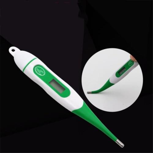 Pet Digital Led Thermometer Cartoons Veterinary Body Thermometer Waterproof For Dogs Horse Cats Pigs Sheep