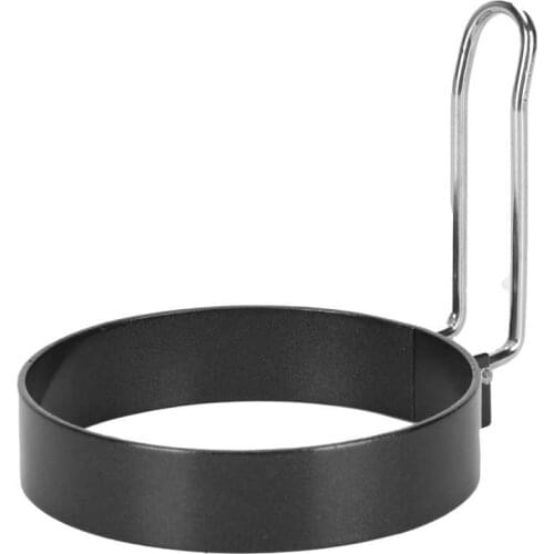 Kitchen Stainless Steel Egg Frying Mold Round Non-Stick With Handle Egg Ring Mould
