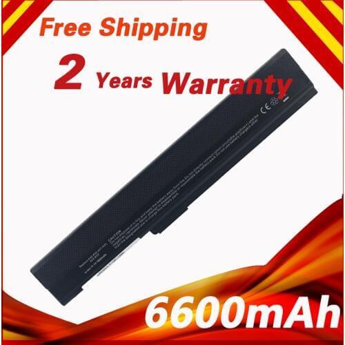 Laptop Battery For ASUS A31-B53 A32-K52 A42-K52 A31-K52 A41-K52 K52L681 K52J K52JB A42 A52 A42D A52JB A62 K42 K52 K52D K52JC
