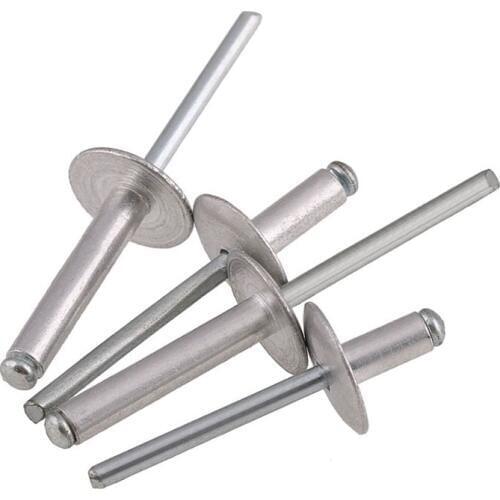 M5*8/10/12-M5*25 Big Cap Aluminum Blind Rivets, Decorative Nails, Aluminum Pull Nails, Pull Rivets (cap Diameter 16mm)
