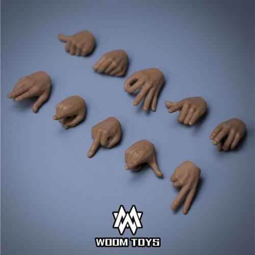 1/6 Male Hand type Hand Gesture Model Fit 12'' HT PH Figure Body