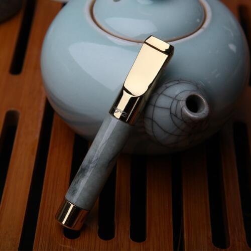 Jade Cigarette Holder Emerald Filter Tobacco Holder Washable Rod Circulation Cigarette Filter Tip Mouthpiece Smoking Accessories