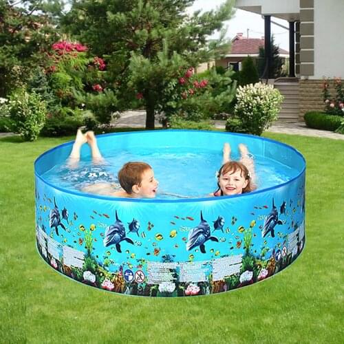Outdoor Children Swimming Pool Portable Foldable Round Shape Multiple Usage Swimming Pools for Kids Toddles Summer Water Game