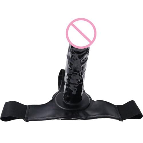 Hollow Realistic Strap-On Dildo For Beginner Silicone Waterproof Gay Harnesses Sex Toys Adult Game Product For Couples Woman