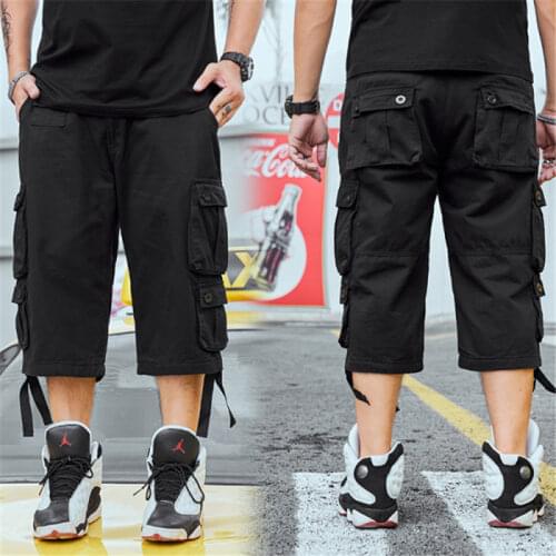 Мужские укороченные брюки QUANBO China At AliExpress