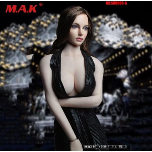 In Stock 1:6 SUPER DUCK SDH005 1:6th American European Beauty Head Model For PH Pale Color Body