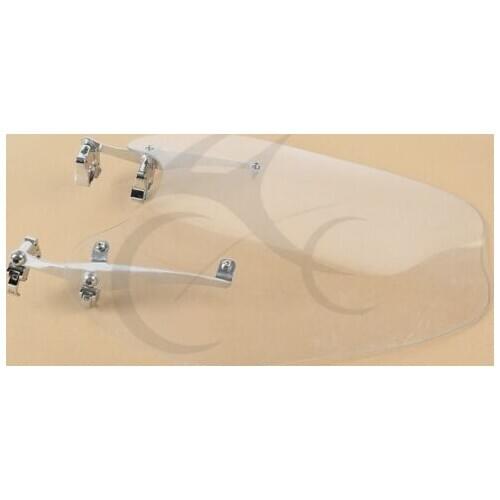 Motorcycle 19" Windscreen Windshield Wind Shield For Harley Sportster XL883 1986-2010 Sportster XL1200 1988-2011