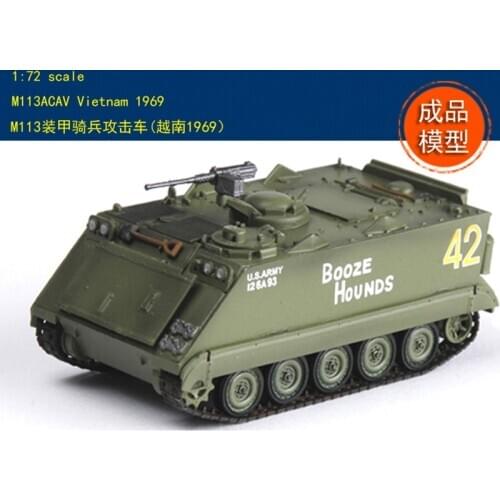 Military Finished Model 1/72 M113 Armored Cavalry Assault Vehicle (Vietnam 1969) 35005