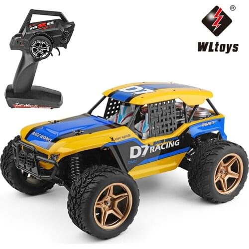 Wltoys 12402-A D7 1/12 RC Car 4WD 550 Motor Desert Buggy Crawler Car 45Km/h Racing Car 2.4GHz Off-Road All Terrain Climbing Car