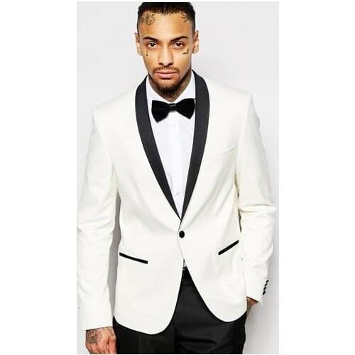 Handsome Mens Suits Groom Tuxedos Groomsmen Wedding Party Dinner Best Man Suits Blazer (Jacket+Pants+Girdle+Tie) NO:394