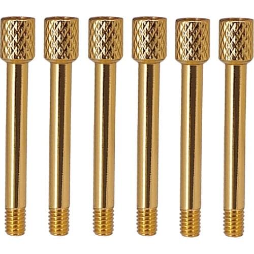 6pcs Electric Guitar Clamp String Screws for Bridge Tremolo Accs