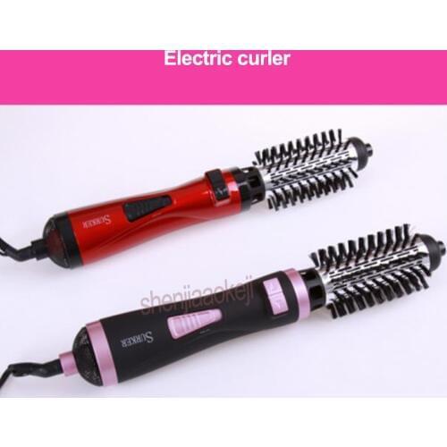 Electric rotating curling iron Bobo pear head multifunction two-in-one constant temperature negative ion curling machine curle