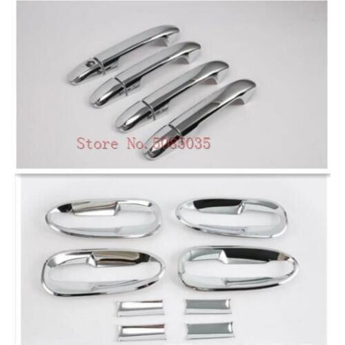 Chrome 2014-2018 Door Handle Cover Bowl Trim With Smart Hole For Mercedes Benz Vito Metris Valente V-Class W447 Accessories