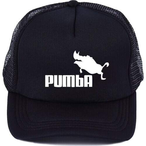 Trucker Caps Lion King Funny Hat Cap Men women Pumba Hakuna Matata Baseball Cap Cool Summer Mesh Net Trucker Cap Hat for Men