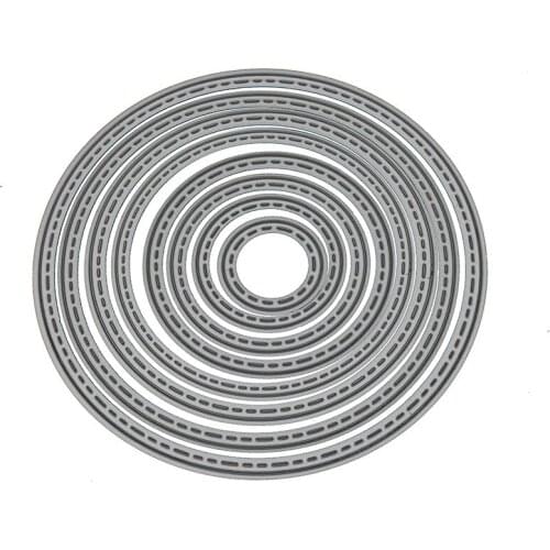 DIY Circle Metal Cutting Dies Stencils Embossing Card Scrapbooking Album Decoration Craft Die Cutting Template Folder Suit