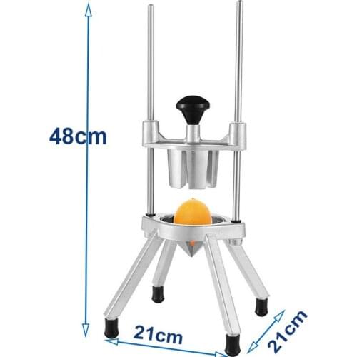 Kitchen Shredder Multi-functional Manual Fruit Cutter Splitting Machine Vertical Vegetable Cutter Commercial Orange Lemon Slicer