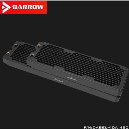 Barrow high density single wave copper water cooling row 40MM thick DIY computer radiator Dabel-40a 240
